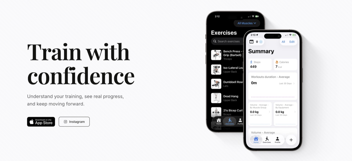 Avya - Workout Tracker & Gym Log App for iOS